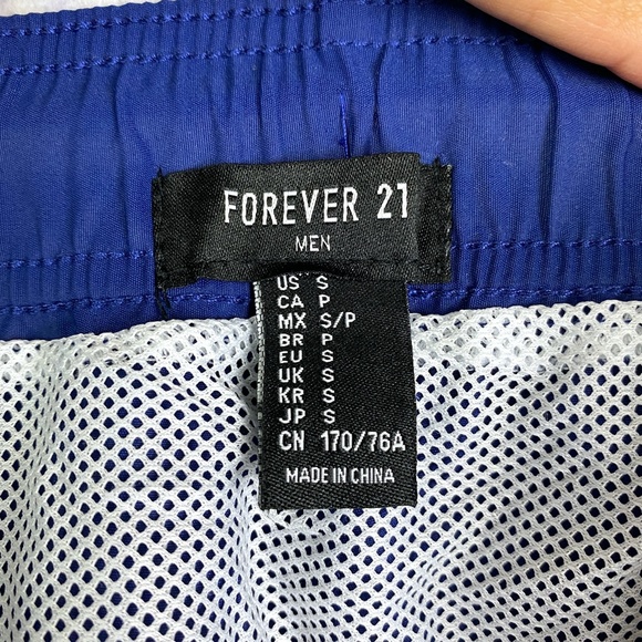 Forever21 Men Swimwear Bottoms in Dark Blue - Picture 4 of 6